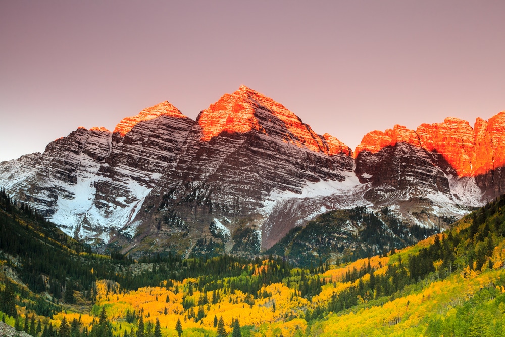 Maroon,Bells,Sunrise,,White,River,National,Forest,,Colorado