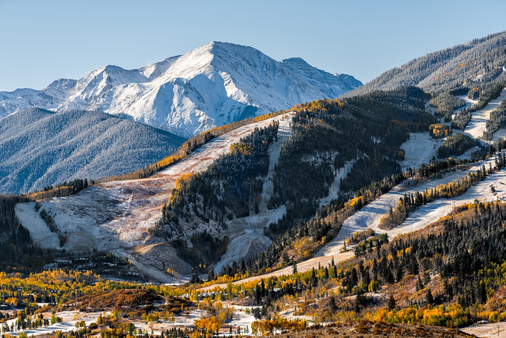 Aspen,,Colorado,Buttermilk,Or,Highlands,Famous,Ski,Slope,Hill,Peak