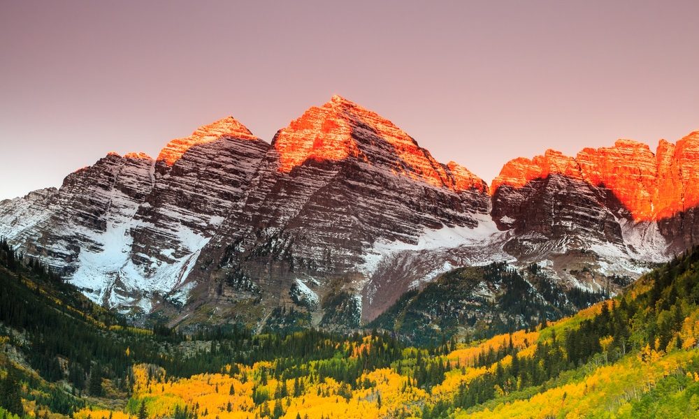 Maroon,Bells,Sunrise,,White,River,National,Forest,,Colorado